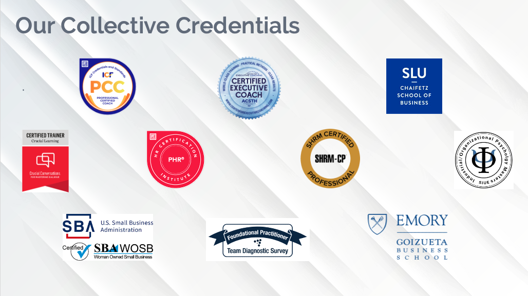 Talent Optimization collective credentials and certification badges